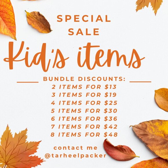 Discounts on Kids items - Picture 1 of 1